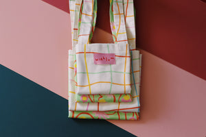Mini tote bag Cuadros