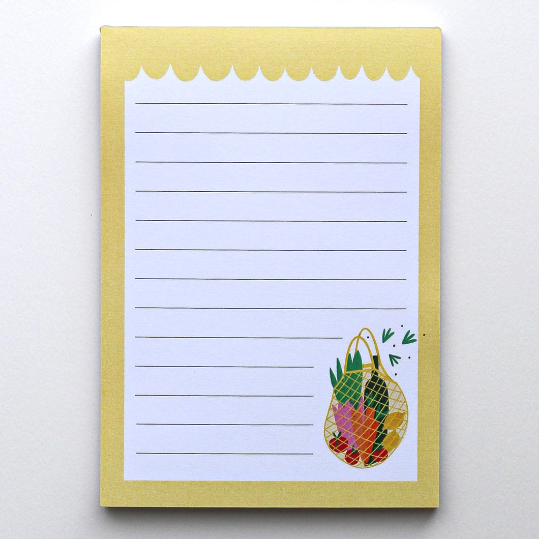 A6 Sunny Market Notepad