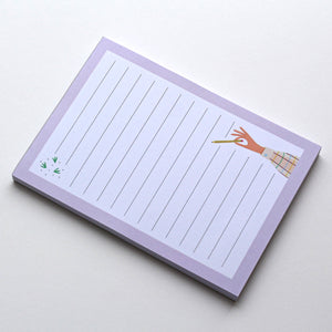 A6 Lavender Gingham
