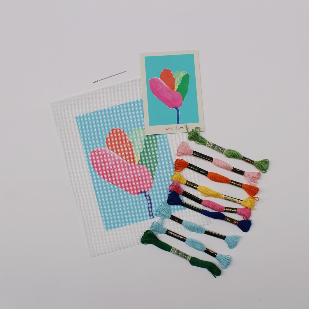 Kit de petit point Tulipán